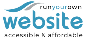 run your own website logo
