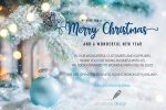 Christmas banner 2019 with message conveying seasonal greetings