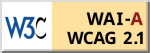 WCAG 2.1 A Compliance Logo