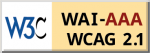 WCAG 2.1 AAA Compliance Logo