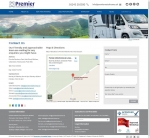 Premier Motor Homes Website