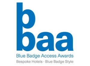 Blue Badge Access Awards Logo Bespoke Hotels Blue Badge Style