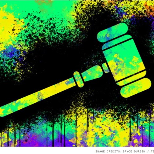  A judge's gavel over a coloured background.  Image credits: Bryce Durbin / Techcrunch