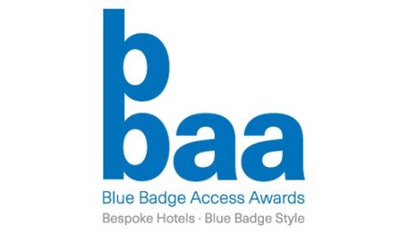 Blue Badge Access Awards Logo Bespoke Hotels Blue Badge Style