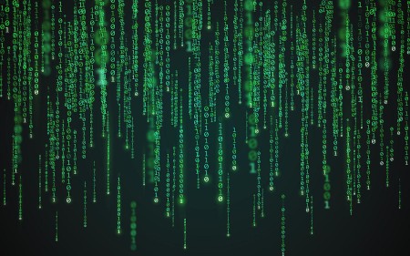 The Matrix screenshot from the film