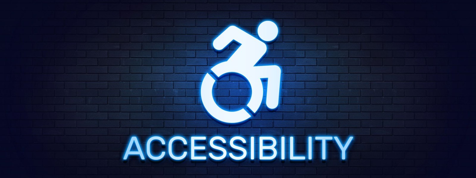 The word Accessibility below a recognised accessibility symbol