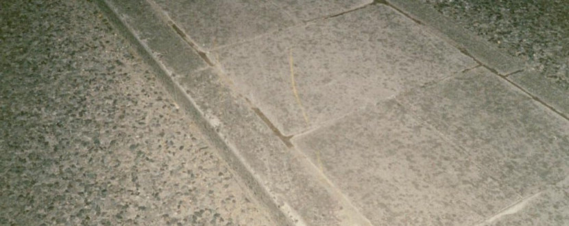 The kerb that was hit by the car in June 1989 that Clive, Jess and their friends were in