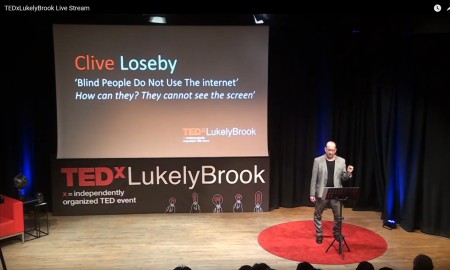 My TEDx Talk on website accessibility for disabled people is now online!